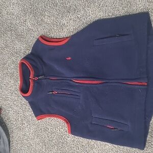Polo Boys fleece full zip vest